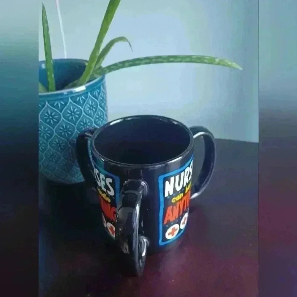 Nurses can handle anything Coffee Tea Mug Ceramic Cup ☕️ - Picture 2 of 7
